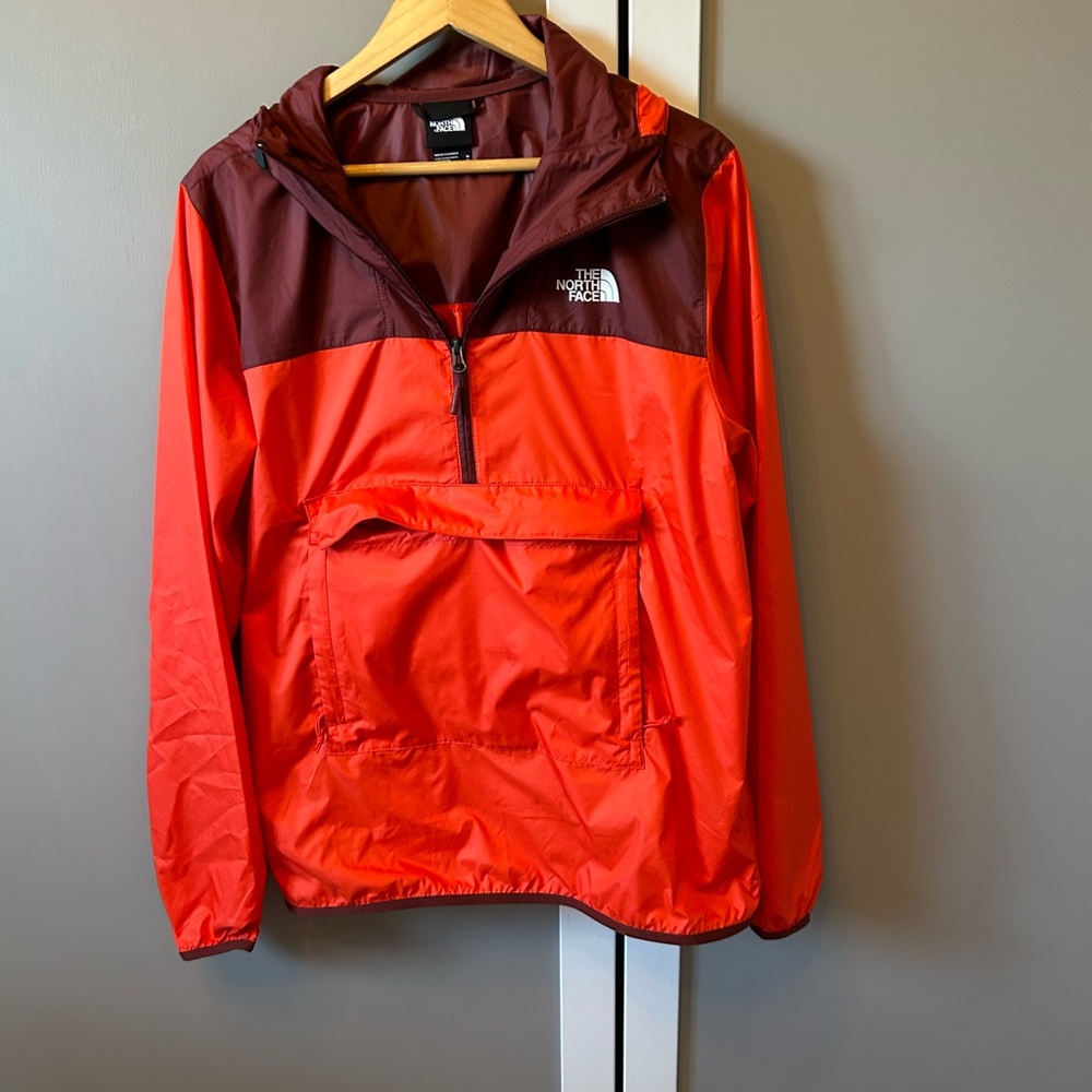 Men’s North Face Windfall 1/4 zip pullover jacket